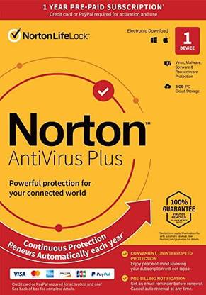 Norton AntiVirus Anti-virus 1 User 1 Year - Buy Norton ...