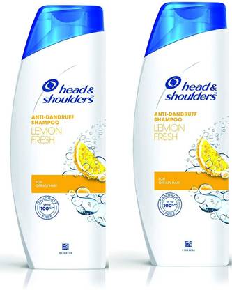 HEAD & SHOULDERS lemon fresh for greasy hair anti dandruff Shampoo (2