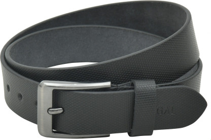 Men Black Genuine Leather Belt Price in 