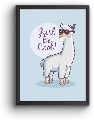 Just Be Cool Paper Print - Animals posters in India - Buy art, film, design, movie, music, nature and educational paintings/wallpapers at Just Be Cool Paper Print - Animals posters in India - Buy art, film, design, movie, music, nature and educational paintings/wallpapers at