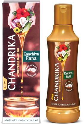 Chandrika Ayurvedic Hair Oil (Kerala Ayurveda) – Coconut oil, Onion, Amla, Bhringraj –