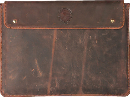 custom leather laptop bag