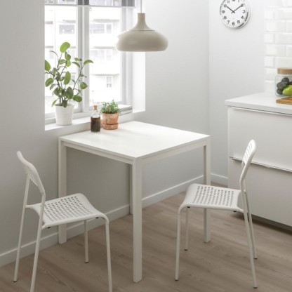 ikea 2 seater dining table and chairs