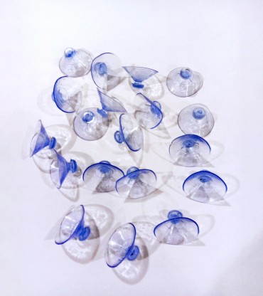 Sucker Pads Without Hooks Transparent Rubber Suction Cup Pvc Suction Cup 100 Pcs Transparent Plastic Suction Cup Without Hook Clear Plastic Suction Cup Plastic Sucker Without Hooks Clear Suction Cups 