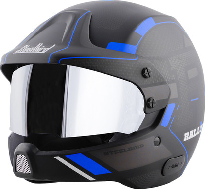Steelbird Rally Beat Open Face Helmet 