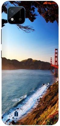Bluvver Back Cover for Realme C20,RMX3061, Printed Landscapes Nature Back Cover