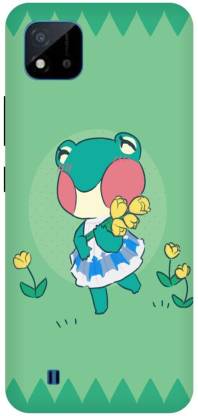Bluvver Back Cover for Realme C20,RMX3061, Printed Cartoon Cute Frog Back Cover