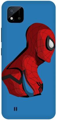 Bluvver Back Cover for Realme C20,RMX3061, Printed Spiderman,Marvel Mobile Back Cover