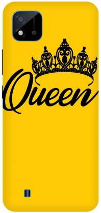 Bluvver Back Cover for Realme C20,RMX3061, Printed Queen Image Back Cover