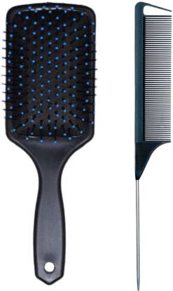 color blaze PADDLE HAIR BRUSH & PROFISSIONAL TAIL COMB