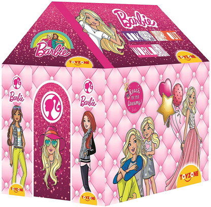 Toyzone Barbie Kids Tent House - Barbie 