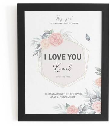 Beautum I Love You Komal Name Printed Unique Digital Reprint 9inch x 13inch Painting Model No:BPLU005178 Glass Print 13 inch x 9 inch Painting Price in India - Buy Beautum I Love Beautum I Love You Komal Name Printed Unique Digital Reprint 9inch x 13inch Painting Model No:BPLU005178 Glass Print 13 inch x 9 inch Painting Price in India - Buy Beautum I Love