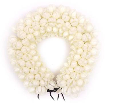 navjai Hair Gajra in Artificial Jasmine Mogra Flower, Garland Juda Decoration Phool Gazra for Women, Juda Bun Realistic Hair Accessory for Girls 9 Inch Hair Accessory Set Price in India - Buy navjai Hair Gajra in Artificial Jasmine Mogra Flower, Garland Juda Decoration Phool Gazra for Women, Juda Bun Realistic Hair Accessory for Girls 9 Inch Hair Accessory Set Price in India - Buy