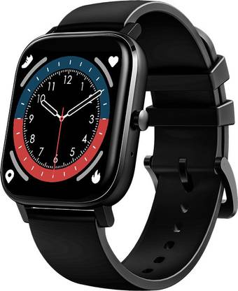 Evolves NextFIT Song S Bluetooth Calling, Music, Audio Record,HR,BP,SpO2,Inbuilt 4GB Smartwatch  (Black Strap, Regular)