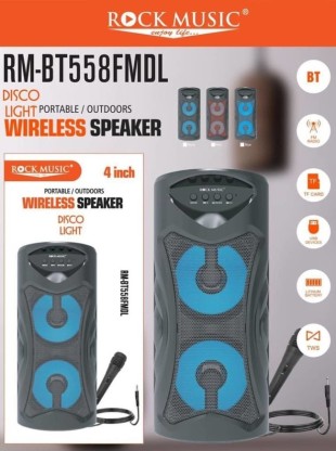 rock music speaker bluetooth