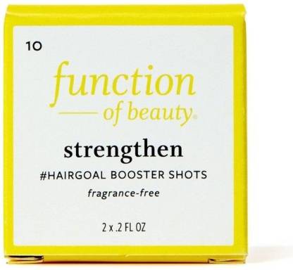 Function of Beauty Strengthen #HairGoal Booster Shots with Pea Sprout  Extract - Price in India, Buy Function of Beauty Strengthen #HairGoal  Booster Shots with Pea Sprout Extract Online In India, Reviews, Ratings