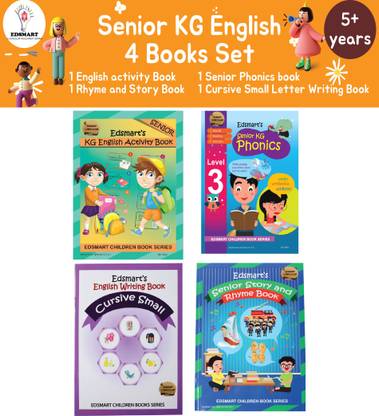 Senior KG English Book ( Activity Book, Phonics Level 3, Cursive Small Letter Writing) | Kids Story Book | Teaches English, Cursive Small Letter Writing, Phonics Reading And Story/Rhymes Included: Buy Senior Senior KG English Book ( Activity Book, Phonics Level 3, Cursive Small Letter Writing) | Kids Story Book | Teaches English, Cursive Small Letter Writing, Phonics Reading And Story/Rhymes Included: Buy Senior