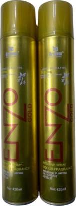 enzo Gold Hair Spray Pack of 2 Hair Spray - Price in India, Buy enzo Gold Hair  Spray Pack of 2 Hair Spray Online In India, Reviews, Ratings & Features |  