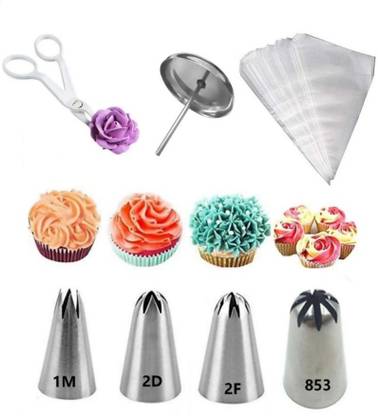 Bulky Buzz;Best of Baking Bulky Buzz Cake Flower Nail Lifters with Nozzle Set 4 Large Bulky Buzz;Best of Baking Bulky Buzz Cake Flower Nail Lifters with Nozzle Set 4 Large