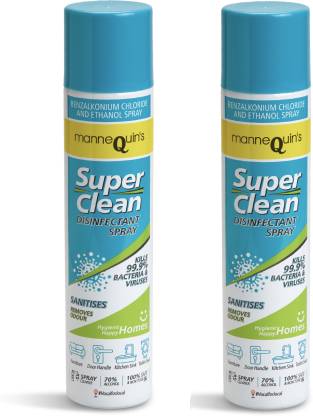 Mannequin's Set of 2 Super Clean Disinfectant Spray | Flipkart.com
