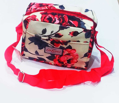 floral strap bag