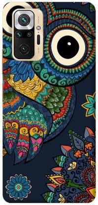 NDCOM Back Cover for Redmi Note 10 Pro Max owl wallpaper Printed - NDCOM :  