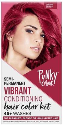 Punky Colour Semi-Permanent Hair Color Kit , Cherry On Top - Price in India, Buy Punky Colour Semi-Permanent Hair Color Kit , Cherry On Top Online In India, Reviews, Ratings & Features | Punky Colour Semi-Permanent Hair Color Kit , Cherry On Top - Price in India, Buy Punky Colour Semi-Permanent Hair Color Kit , Cherry On Top Online In India, Reviews, Ratings & Features |