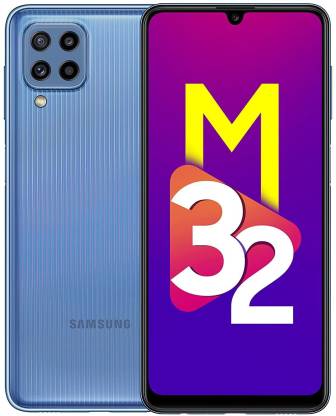 SAMSUNG Galaxy M32 (Light Blue, 64 GB)