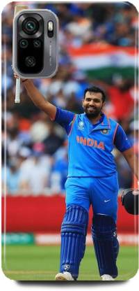 MS STYLISH Back Cover for REDMI Note 10S, ROHIT SHARMA INDIA TEAM MUMBAI INDIANS