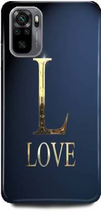 MP ARIES MOBILE COVER Back Cover for REDMI Note 10S, L LETTER L ALPHABET L LOVE L NAME