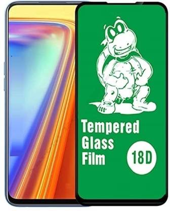 Casesily Edge To Edge Tempered Glass for Oppo Reno 2z Rubber Coated Edges 18D Glass with 9H Hardness