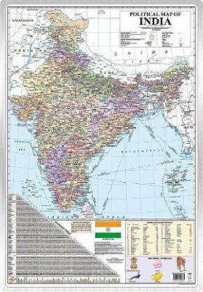 Maps Of India Pincode Political Map Of India: Buy Political Map Of India By Unknown At Low Price  In India | Flipkart.com