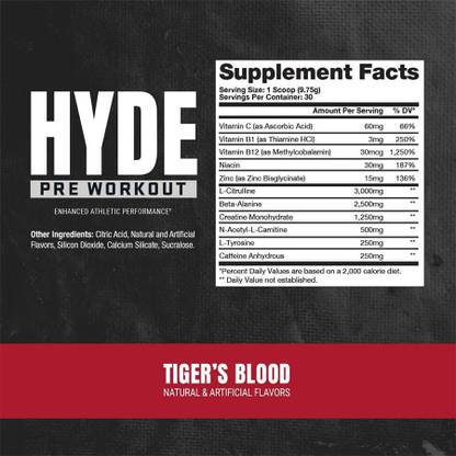 PROSUPPS MR HYDE PRE WORKOUT SUPPLEMENT - LaSports