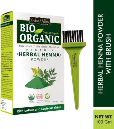 Indus Valley Bio Organic Herbal Henna Powder with Brush Kit - Price in India, Buy Indus Valley Bio Organic Herbal Henna Powder with Brush Kit Online In India, Reviews, Ratings & Features | Indus Valley Bio Organic Herbal Henna Powder with Brush Kit - Price in India, Buy Indus Valley Bio Organic Herbal Henna Powder with Brush Kit Online In India, Reviews, Ratings & Features |