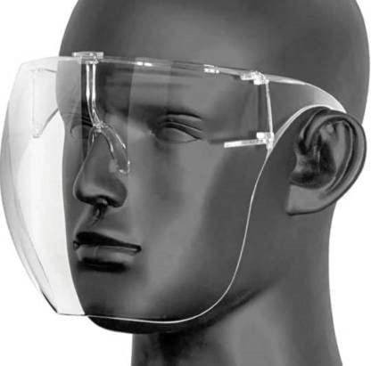 full glass face shield