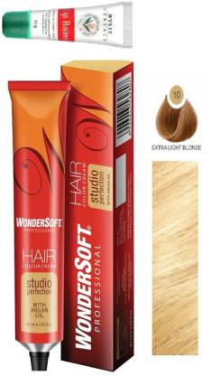 Mylie WonderSoft Professional Studio Perfection Hair Color Cream ( EXTRA  LIGHT BLONDE 10 ) Price in India - Buy Mylie WonderSoft Professional Studio  Perfection Hair Color Cream ( EXTRA LIGHT BLONDE 10 ) online at 