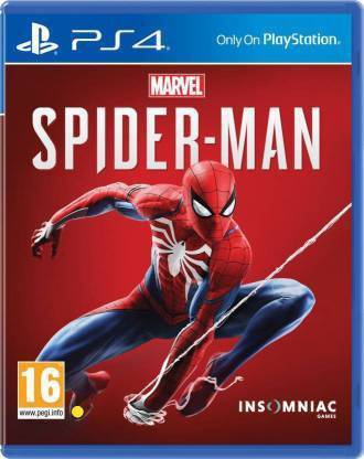 Marvel's Spiderman (PS4) Price in India - Buy Marvel's Spiderman (PS4)  online at 
