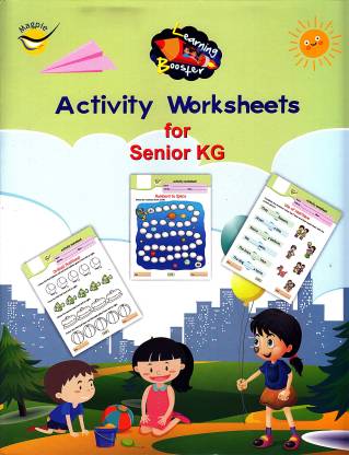 Magpie Activity Worksheet For Senior KG Early Learning Books For Kids In  English, Mathematics And General Knowledge Intelligence Worksheets For KG  Learning Booster: Buy Magpie Activity Worksheet For Senior KG Early Learning
