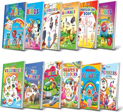 Picture Book Collections for Eary Learning (kids books Set combo of 12) -ABCD, Numbers Counting Tables, Picture Book Collections for Eary Learning (kids books Set combo of 12) -ABCD, Numbers Counting Tables,