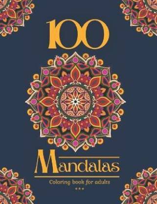 100 Mandalas Coloring book for adults