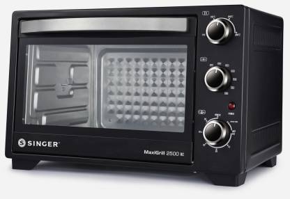 [New User + Pass] Singer 25-Litre MaxiGrill 2500 RC Oven Toaster Grill (OTG) (Black)