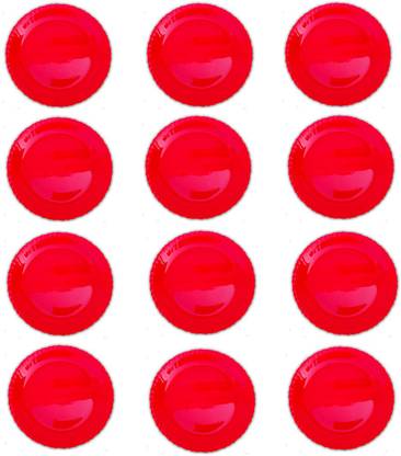 Sgi Microwave Safe Plastic Half Plate Unbreakable Ultra Light Half Plate Size 7 5 Inches 19 Cm