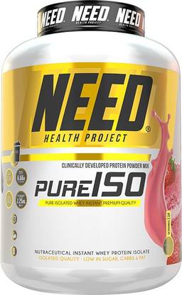 NEED HEALTH PROJECT Pure Iso (Pure Isolate Whey Instant) - 5 ...