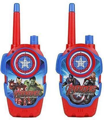TinyTales Walkie Talkie 2 Baby Player Toys for Kids (Set of 2), Cartoon-  Avengers,Avengers Age of Ultron walkie Talkie for Kids - Walkie Talkie 2  Baby Player Toys for Kids (Set of