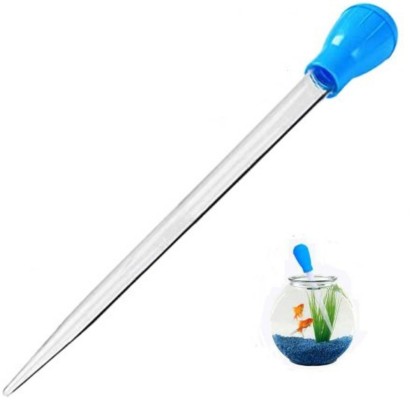 AREPK Aquarium Multifunction Coral Feeder Waste Clean Tool Manual Cleaner Water Changer Fish Tank Cleaning Tool Siphon Dropper Waste Remover Aquatic Bottom Feeder Pipette 