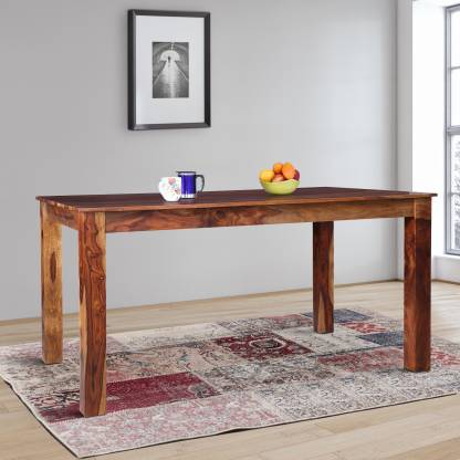 Hometown Solid Wood 6 Seater Dining Table