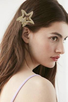 Kidzoo 1pc Golden Glittering STAR SHAPE HAIRCLIP Metal Silver Crystal Rhinestone Hairpin Hairgrip headdress hair clip Fashion Hair Accessories set for Girls & Women Hair Clip Price in India - Buy Kidzoo Kidzoo 1pc Golden Glittering STAR SHAPE HAIRCLIP Metal Silver Crystal Rhinestone Hairpin Hairgrip headdress hair clip Fashion Hair Accessories set for Girls & Women Hair Clip Price in India - Buy Kidzoo