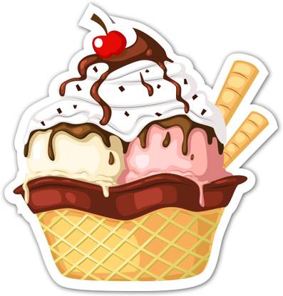 Impresion Ice Cream Fridge Magnets Refrigerator Stylish Set Cute Fast Food Design For Home Kitchen And