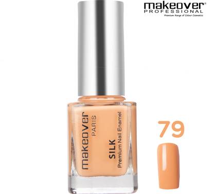Makeover Professional Silk Nail Polish Shade No 79 Gold 79 Price In India Buy Makeover Professional Silk Nail Polish Shade No 79 Gold 79 Online In India Reviews Ratings Features Flipkart Com