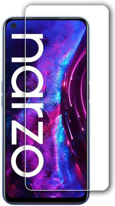 NKCASE Edge To Edge Tempered Glass for realme Narzo 30 5G